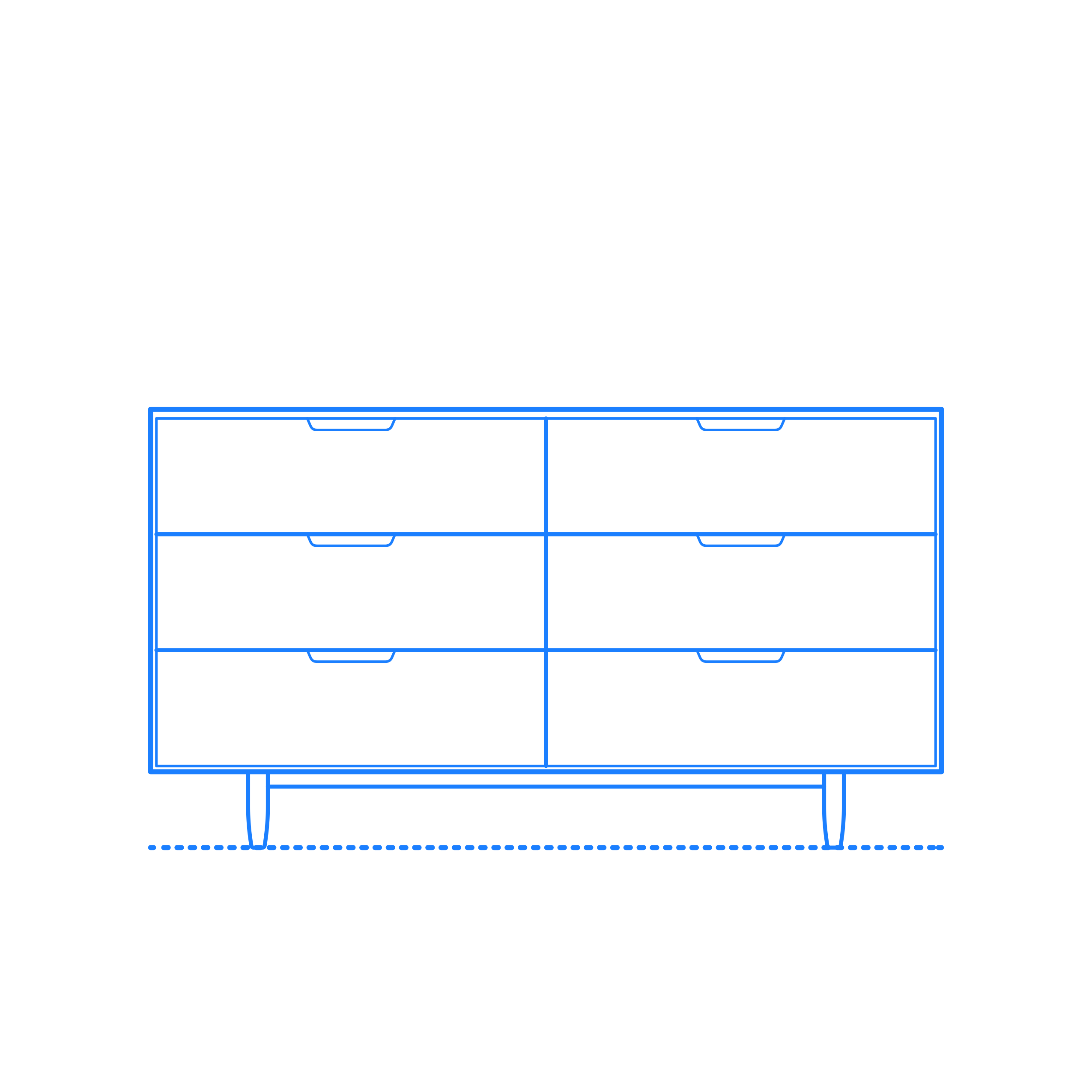 Furniture Dressers Chests Raleigh Wide Dresser Stencil Svg Design File Free Vectors